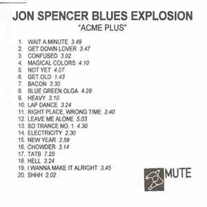 The Jon Spencer Blues Explosion - Acme-Plus mp3 album