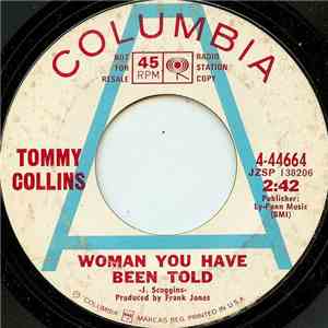 Tommy Collins - Woman You Have Been Told mp3 album