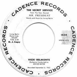 Vicki Belmonte - The Secret Service mp3 album