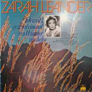 Zarah Leander - Ich Weiß, Es Wird Einmal Ein Wunder Geschehn mp3 album