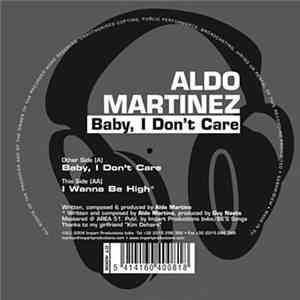 Aldo Martinez  - Baby I Don't Care mp3 album