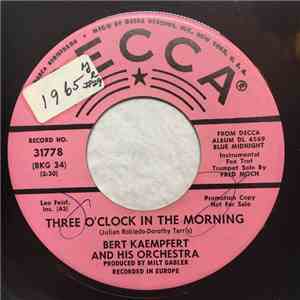 Bert Kaempfert And His Orchestra - Three O'Clock In The Morning / Nothing's New mp3 album
