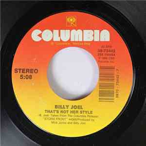 Billy Joel - That's Not Her Style mp3 album