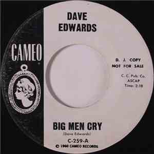 Dave Edwards  - Big Men Cry / Lonely Teardrops mp3 album