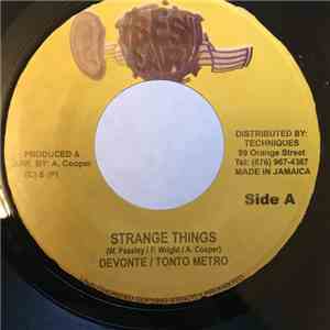 Devonte & Tonto Metro / Hawkeye  - Strange Things / No Other Way mp3 album