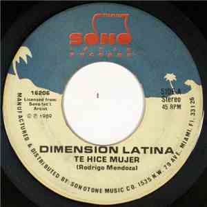 Dimension Latina - Te Hice Mujer / Por Encima De Todo mp3 album