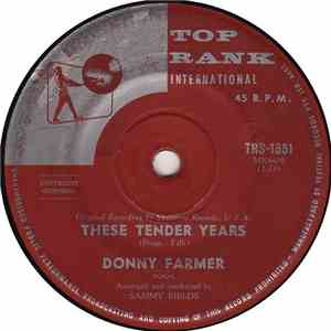 Donny Farmer - These Tender Years / Friendship Ring mp3 album
