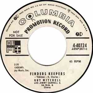 Guy Mitchell - Finders Keepers / I'd Like To Say A Few Words About Texas mp3 album