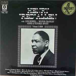 Henry "Red" Allen With Luis Russell, Wilton Crawley, Addie And Victoria Spivey - Volume 2  mp3 album