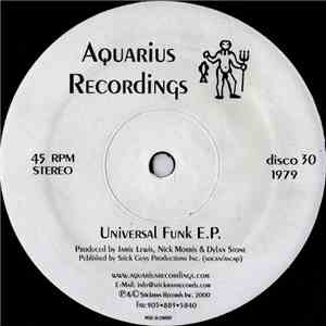 Jamie Lewis & Nick Morris - Universal Funk EP mp3 album