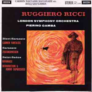 Ricci / LSO / Gamba - Carmen Fantaisie / Havanaise Etc. mp3 album