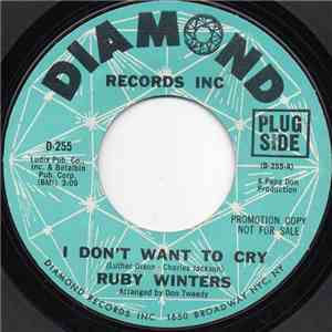 Ruby Winters - I Don't Want To Cry mp3 album