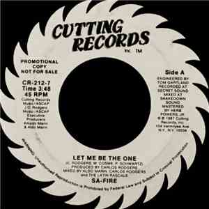Sa-Fire - Let Me Be The One mp3 album
