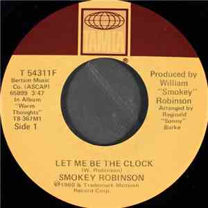 Smokey Robinson - Let Me Be The Clock mp3 album