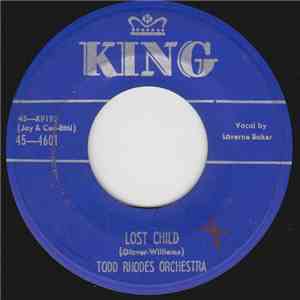 Todd Rhodes Orchestra - Lost Child / Thunderbolt Boogie mp3 album