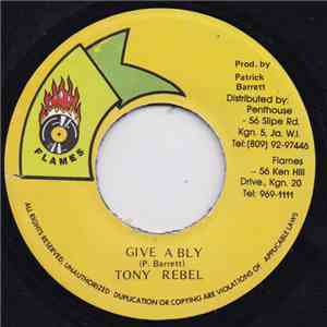Tony Rebel - Give A Bly mp3 album