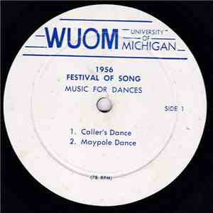 Unknown Artist - 1956 Festival Of Song Music For Dances mp3 album