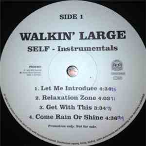 Walkin' Large - Self (Instrumentals) mp3 album