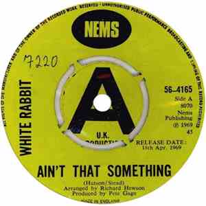 White Rabbit  - Ain't That Something / I'll Do The Rest mp3 album