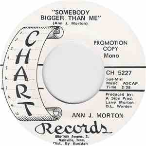 Ann J. Morton - Somebody Bigger Than Me mp3 album