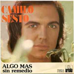 Camilo Sesto - Algo Mas / Sin Remedio mp3 album