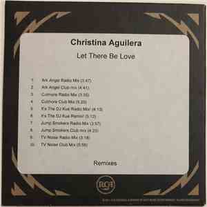 Christina Aguilera - Let There Be Love (Dance Remixes) mp3 album