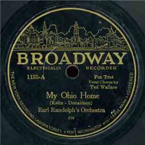 Earl Randolph's Orchestra - My Ohio Home / Keep Sweeping The Cobwebs Off The Moon mp3 album