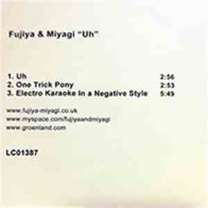 Fujiya & Miyagi - Uh mp3 album