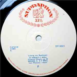 Ivan Moravec, Ludwig van Beethoven / Wolfgang Amadeus Mozart / Fryderyk Chopin / Claude Debussy - Piano Recital mp3 album