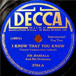 Joe Marsala And His Orchestra - I Know That You Know mp3 album