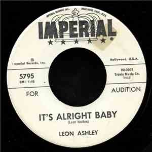 Leon Ashley - It's Alright Baby mp3 album