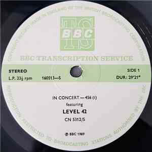 Level 42 - In Concert-456 mp3 album