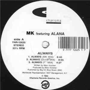 MK Featuring Alana - Always mp3 album