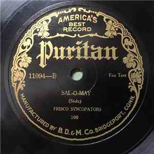 Newport Society Orchestra / Frisco Syncopators - Three O'Clock In The Morning / Sal-O-May mp3 album