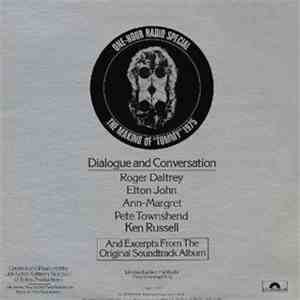 The Who - One-Hour Radio Special - The Making Of "Tommy" 1975 mp3 album