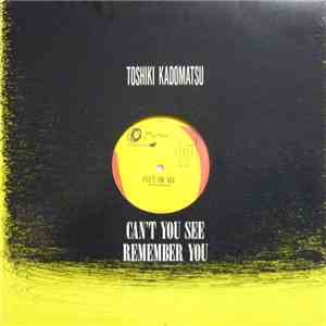 Toshiki Kadomatsu - Can't You See mp3 album