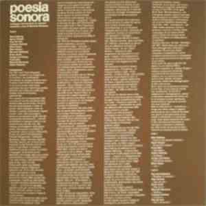 Various - Poesia Sonora mp3 album