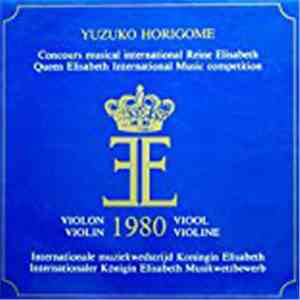 Yuzuko Horigome - Queen Elisabeth Internation Music Competition Violin 1980 mp3 album
