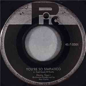 Danni Capri - You're So Simpatico mp3 album