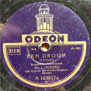 J. Immers - Een Droom / De Snotneus Van Parijs mp3 album