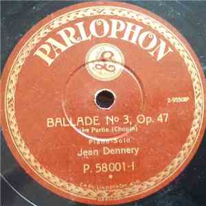 Jean Dennery - Ballade N° 3, Op. 47 mp3 album