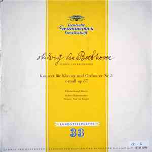 Ludwig van Beethoven, Wilhelm Kempff, Berliner Philharmoniker, Paul van Kempen - Konzert Für Klavier Und Orchester Nr. 3 C-moll Op. 37 mp3 album