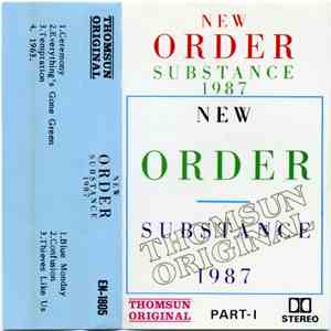 New Order - Substance 1987 Part-I mp3 album