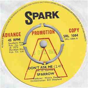 Sparrow  - Don't Ask Me mp3 album