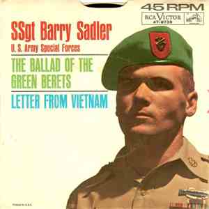 SSgt. Barry Sadler - The Ballad Of The Green Berets / Letter From Vietnam mp3 album