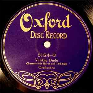 Zonophone Orchestra - Yankee Dude mp3 album