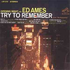 Ed Ames - Opening Night With Ed Ames mp3 album