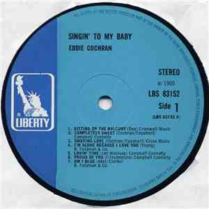 Eddie Cochran - Singin' To My Baby mp3 album