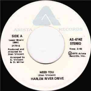 Harlem River Drive - Need You / Overtime mp3 album
