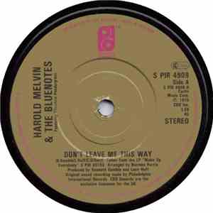 Harold Melvin & The Blue Notes - Don't Leave Me This Way mp3 album